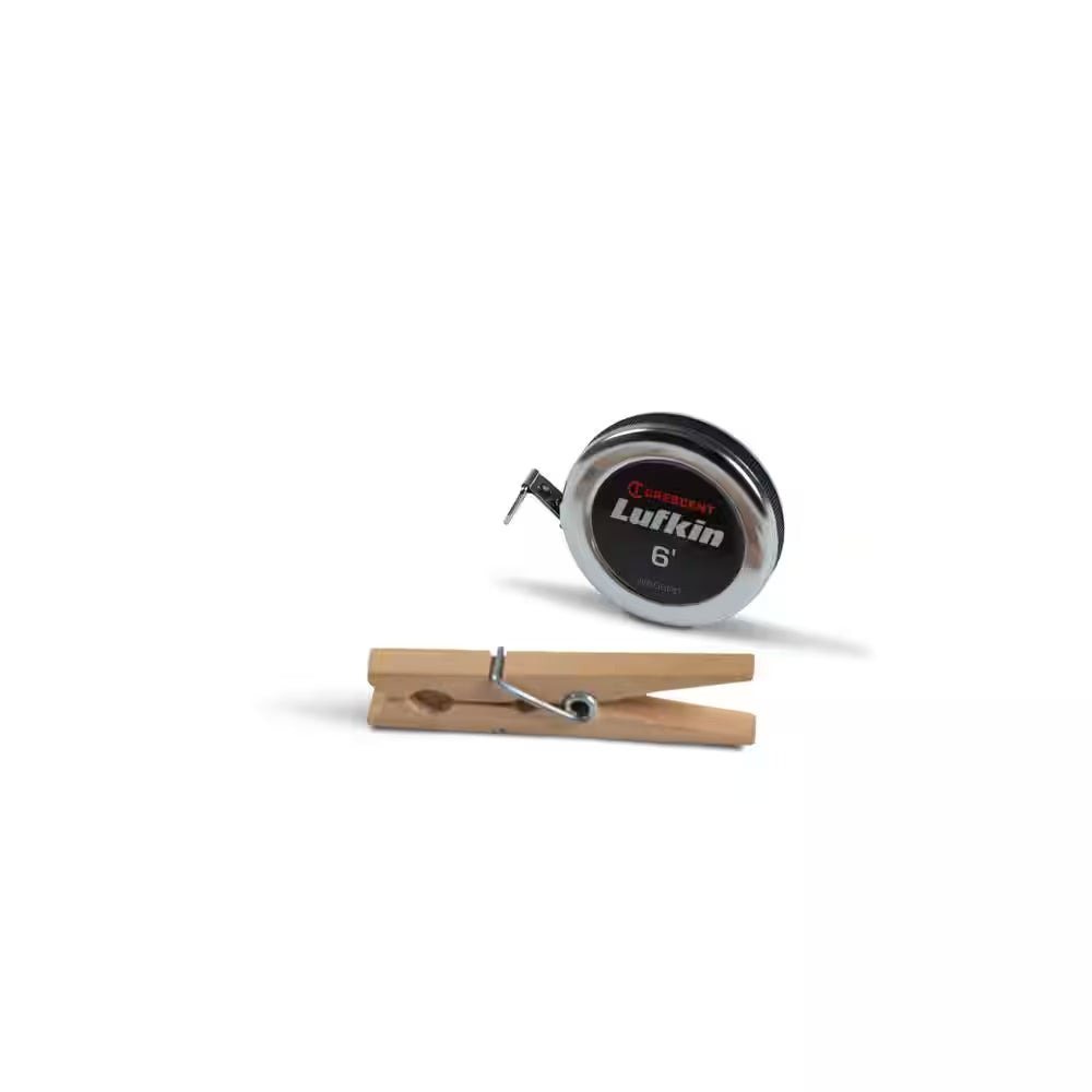Lufkin 1/4 In. X 6 Ft. Executive Diameter Engineer'S Tape Measure