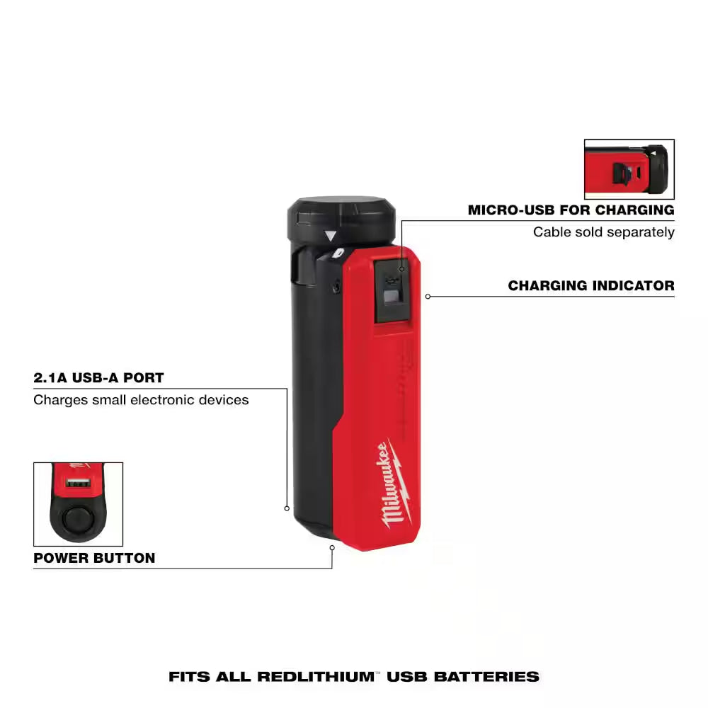 REDLITHIUM USB Charger and Portable Power Source