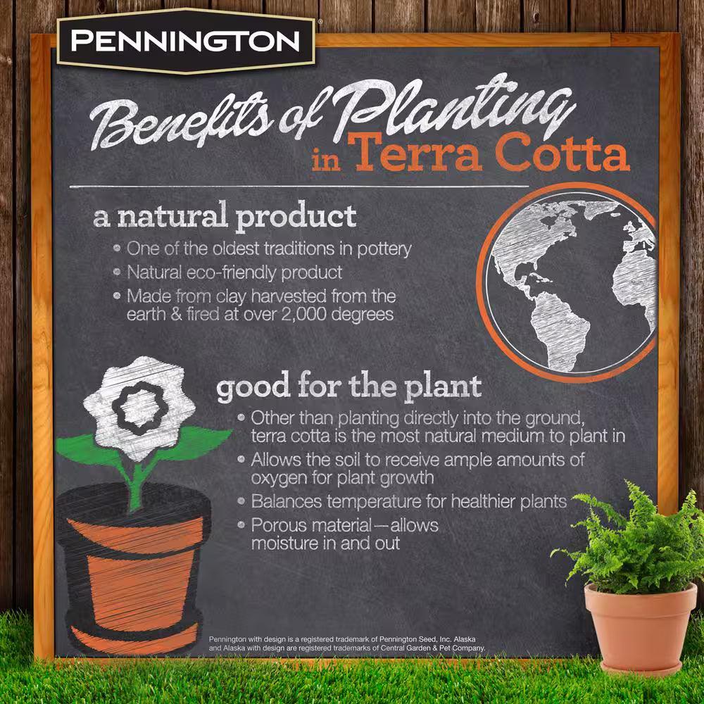 10 In. Medium Terra Cotta Clay Saucer
