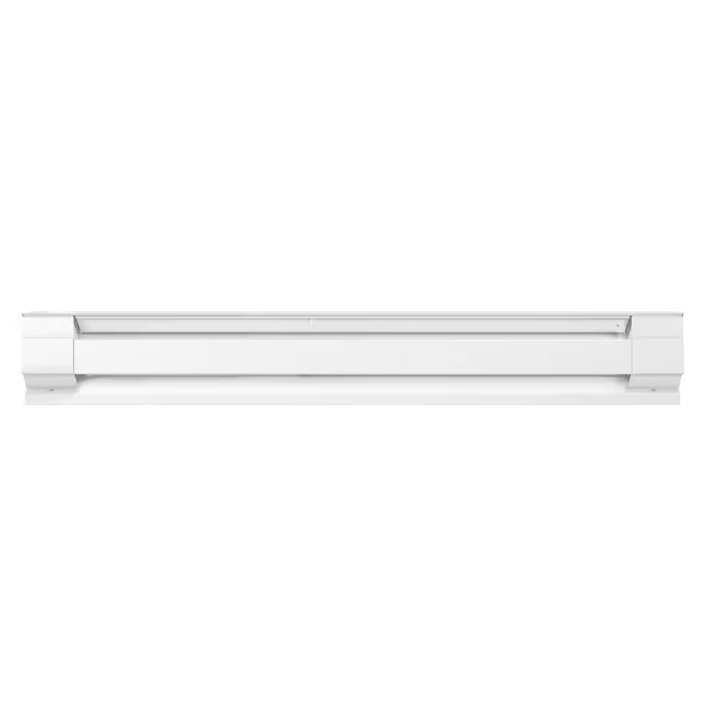 48 In. 240/208-Volt 1,000/750-Watt Electric Baseboard Heater in White