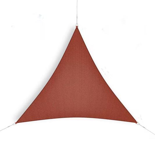 Ready to Hang 11 Ft. X 11 Ft. Brick Triangle Shade Sail