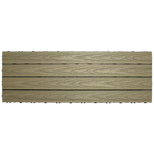 Ultrashield Naturale 1 Ft. X 3 Ft. Quick Deck Outdoor Composite Deck Tile in Roman Antique (15 Sq. Ft. per Box)
