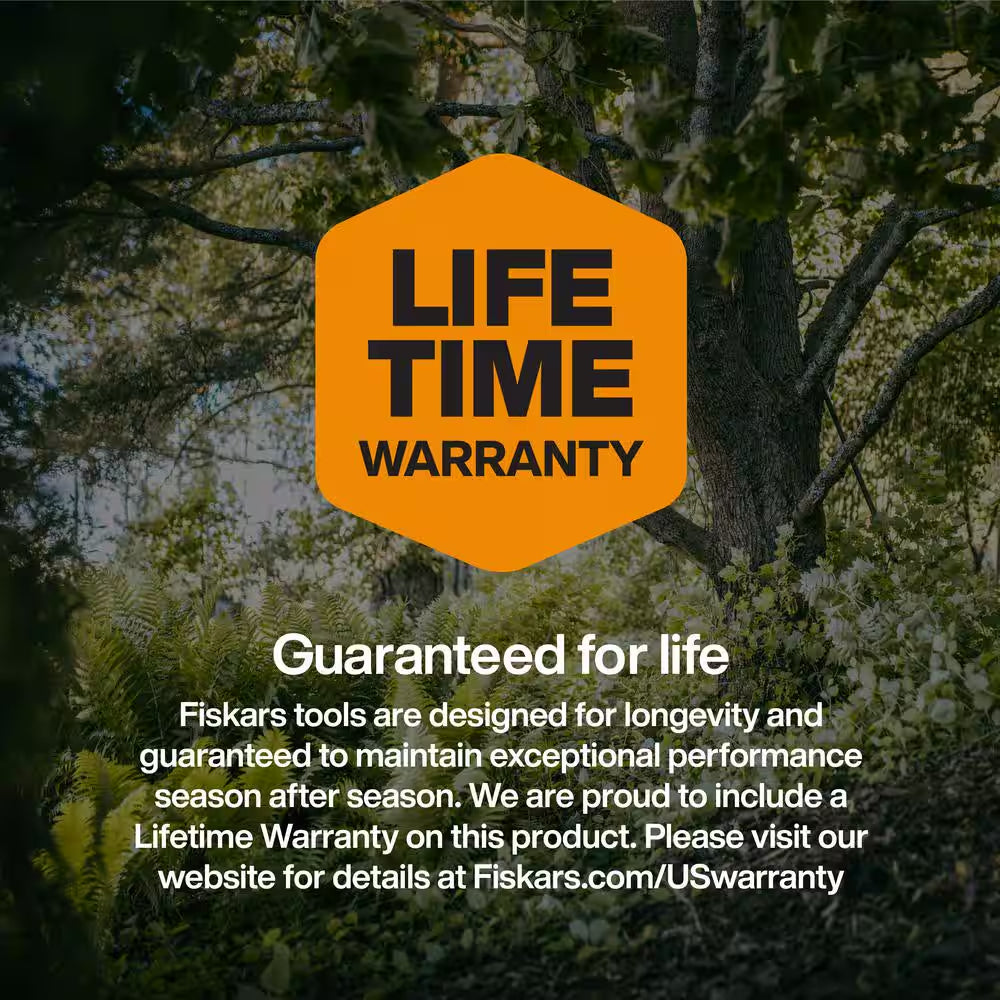 1-1/2 In. Cut Capacity Low-Friction Steel Blade, 28 In. Bypass Lopper with Non-Slip Handles