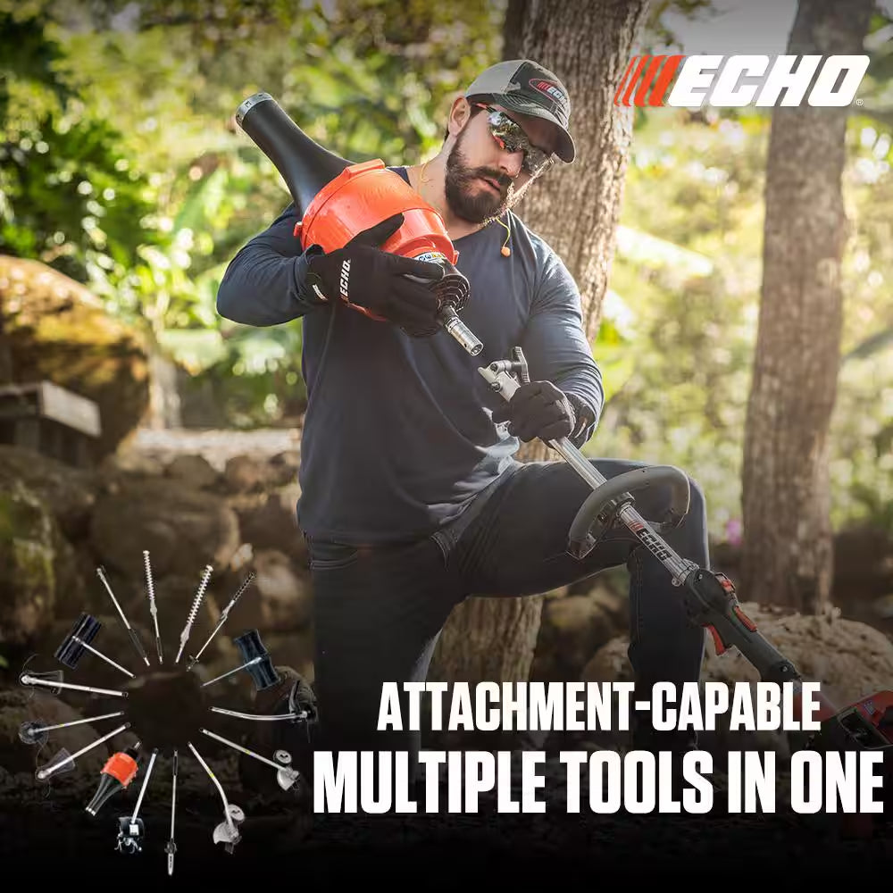 Curved Shaft Edger Attachment for  Pro Attachment Series Gas or Battery PAS Power Head