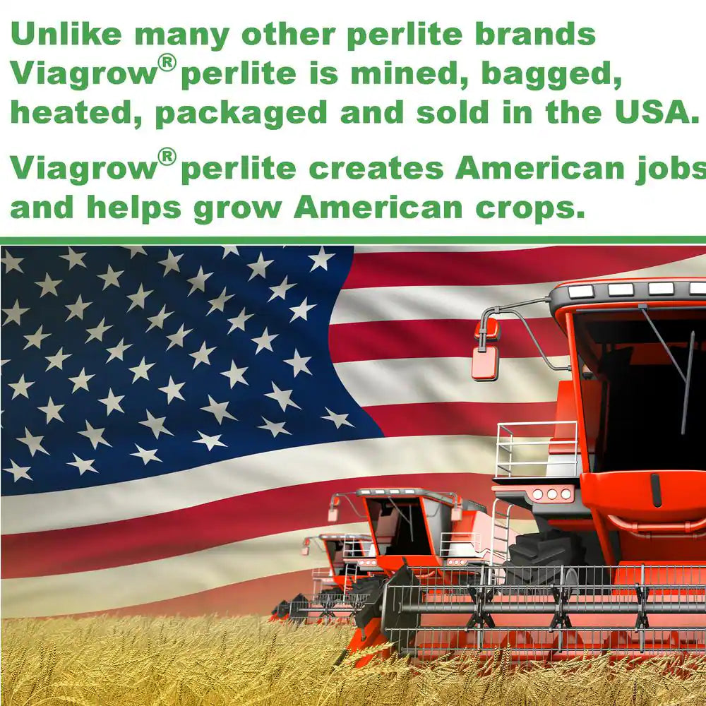 1 Cu. Ft./29.9 Qt. Organic White Perlite Planting Soil Additive and Growing Medium (2-Pack)