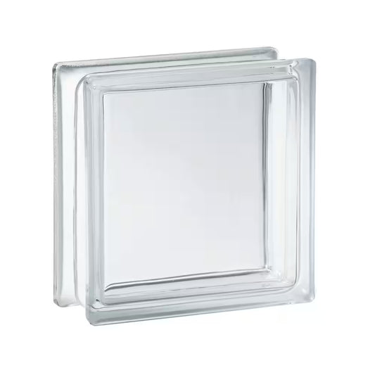 3 In. Thick Series 6 In. X 6 In. X 3 In. (10-Pack) Clear Pattern Glass Block (Actual 5.75 X 5.75 X 3.12 In.)