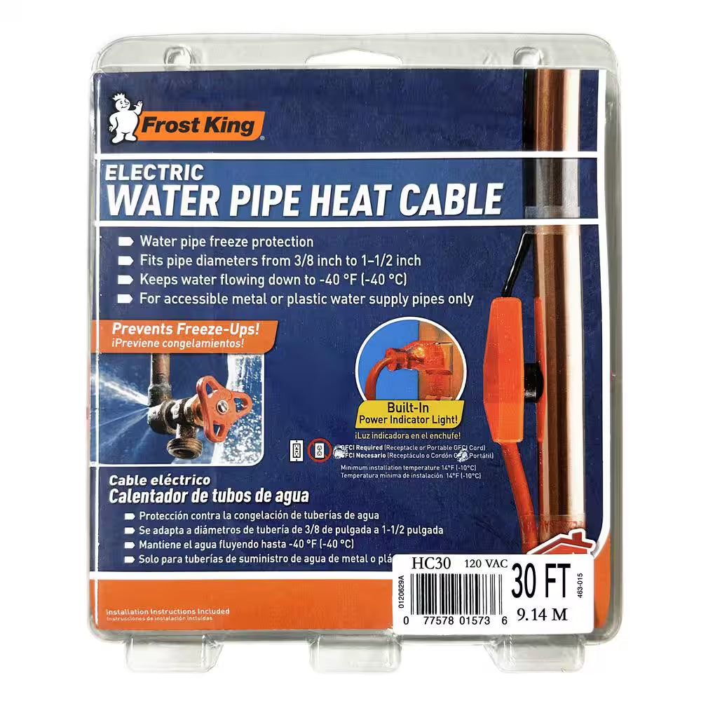 30 Ft. Automatic Electric Heat Cable Kit Accessory