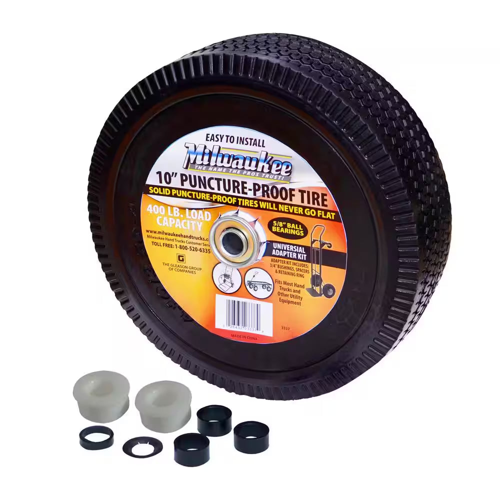 10 In. Flat Free Wheel Part