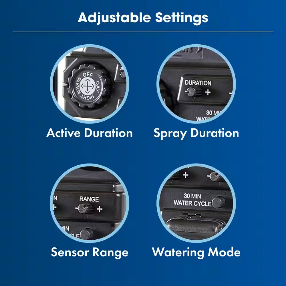 Yard Enforcer Motion Activated Pest Deterrent Sprinkler Decoy