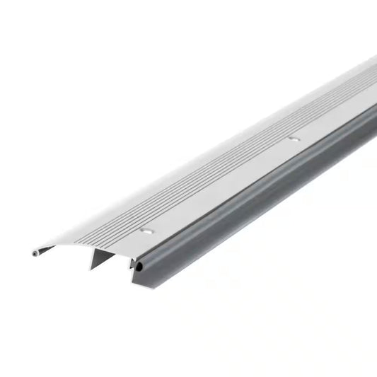 3-1/2 In. X 3/4 In. X 36 In. Silver Aluminum and Vinyl Low-Profile Outswing Door Threshold
