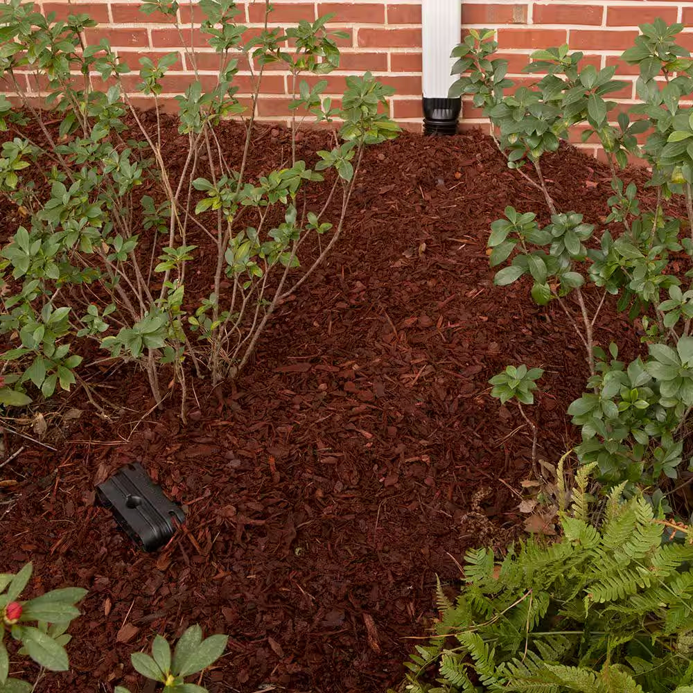 Stealth Flow 60 In. Black Vinyl Low Profile Downspout Extension Only