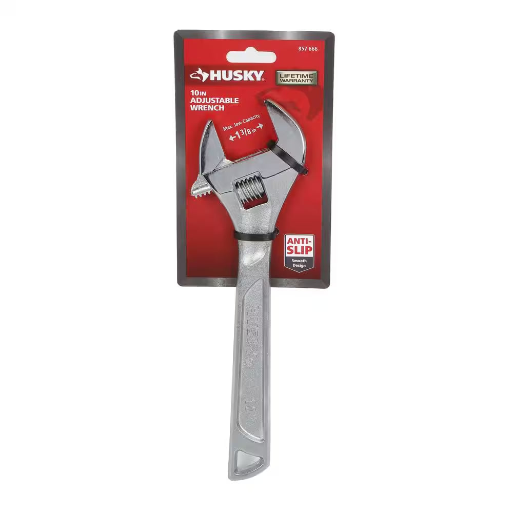 10 In. Adjustable Wrench