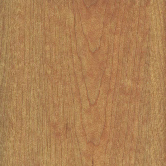 24 In. X 96 In. Cherry Real Wood Veneer with 10 Mil Paperback
