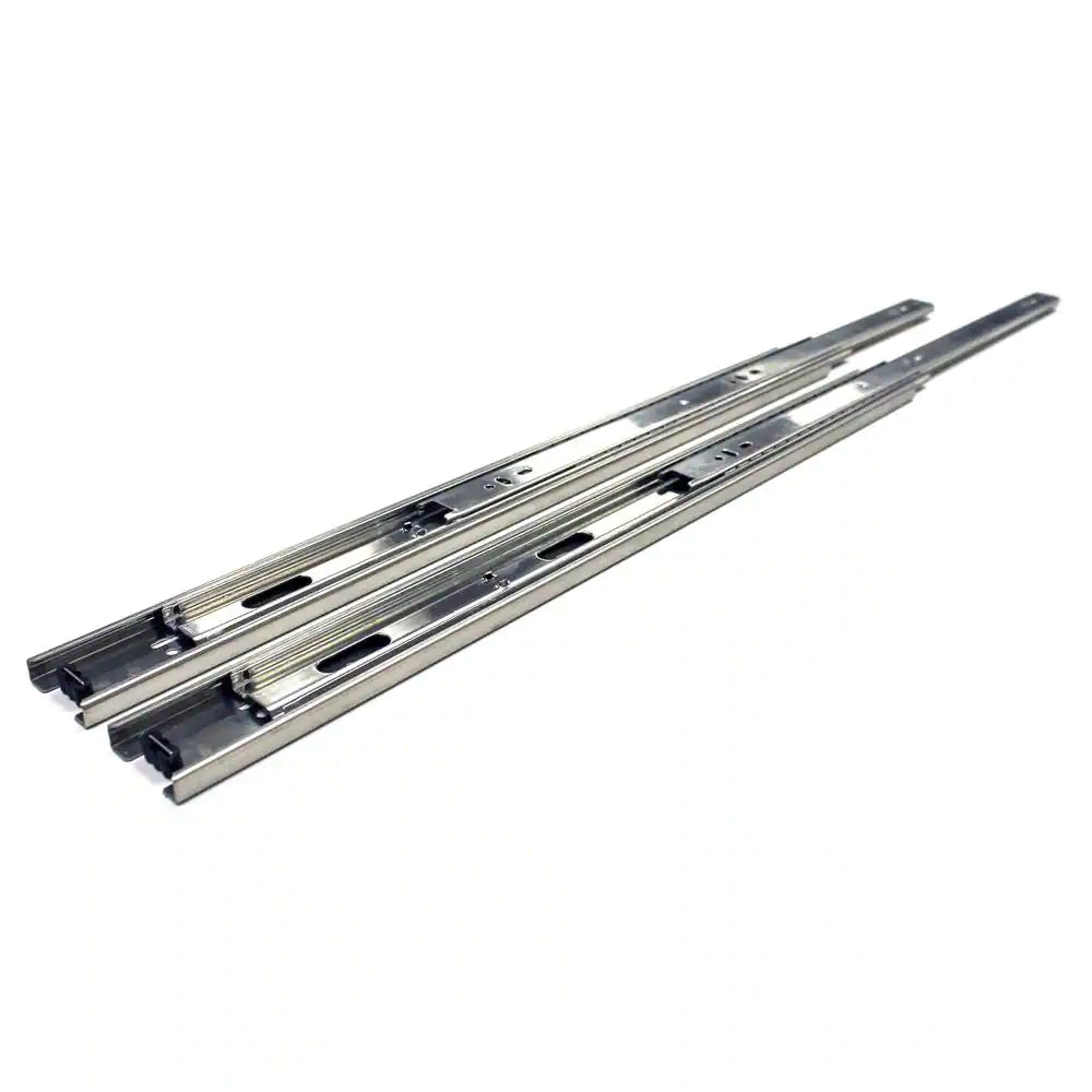 22 In. Side Mount Full Extension Ball Bearing Drawer Slide with Installation Screws 1-Pair (2 Pieces)