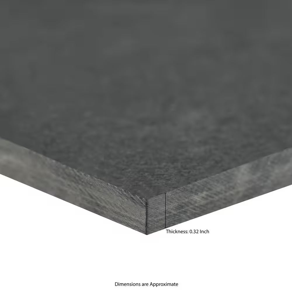 Montauk Black Classic Gauged Slate Tile, 12 In. X 12 In. Floor and Wall (10 Sq. Ft. / Case)