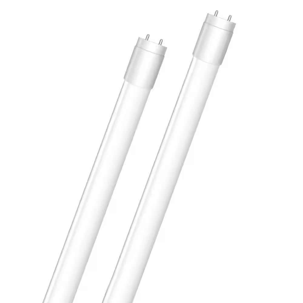 64-Watt Equivalent 4 Ft. T8 G13 Type a Plug and Play High Output Linear LED Tube Light Bulb, Daylight 5000K (2-Pack)