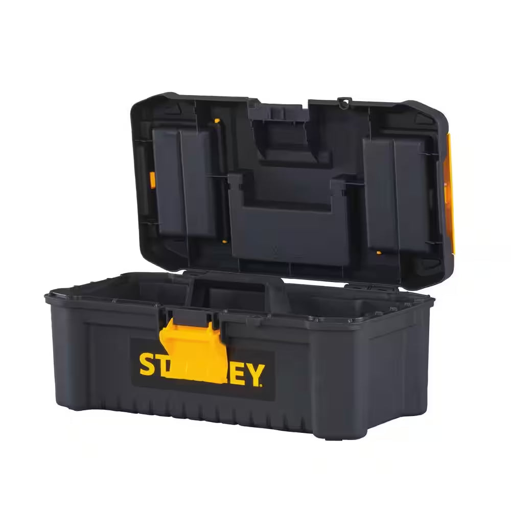 12-1/2 In. 1 Gallon Essential Tool Box with Lid Organizers