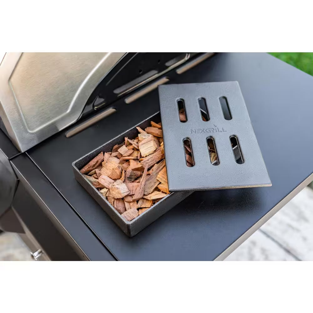 Cast Iron Grill Smoker Box