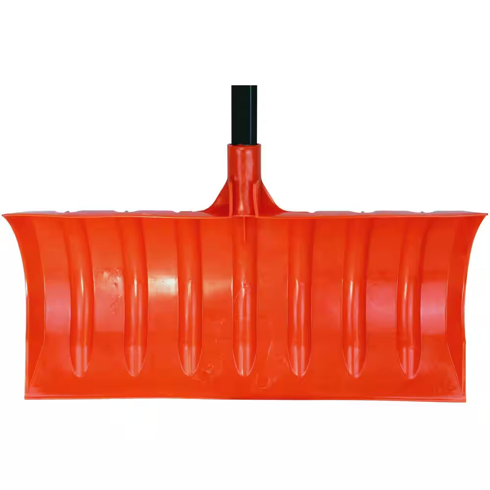 Bigfoot 50 In. Roller Snow Shovel with Large D-Grip Metal Handle