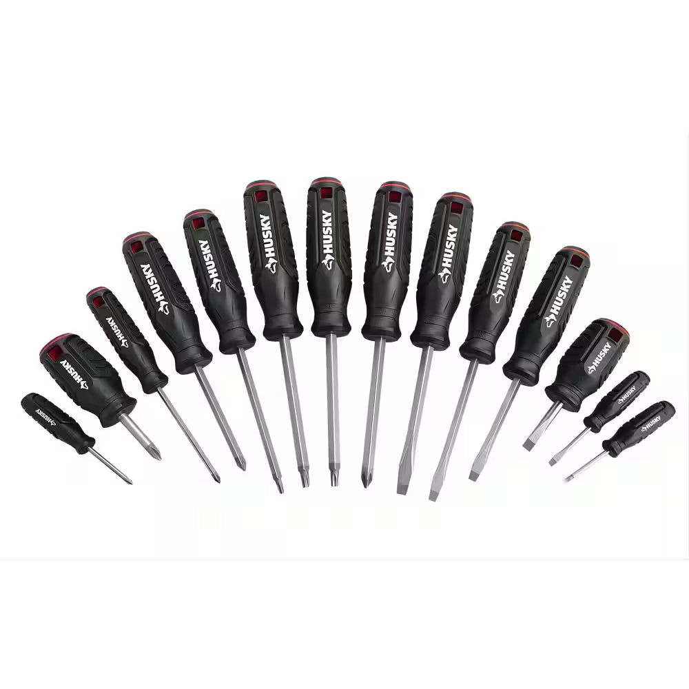 Screwdriver Set with Magnetic Tip (14-Piece)