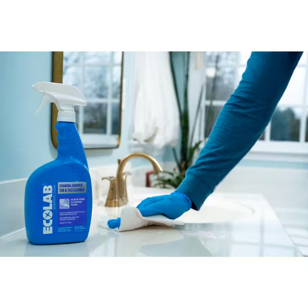 1 Gal. Foaming Shower, Tub and Tile No-Scrub All Purpose Cleaner, for Bathroom, Shower, Vanity and Sink