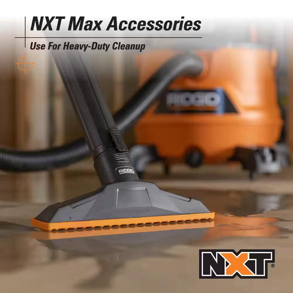 2-1/2 In. MAX2510 NXT Max Locking Floor Tool Shop Vacuum Attachment with Squeegee for  NXT Wet Dry Vacs