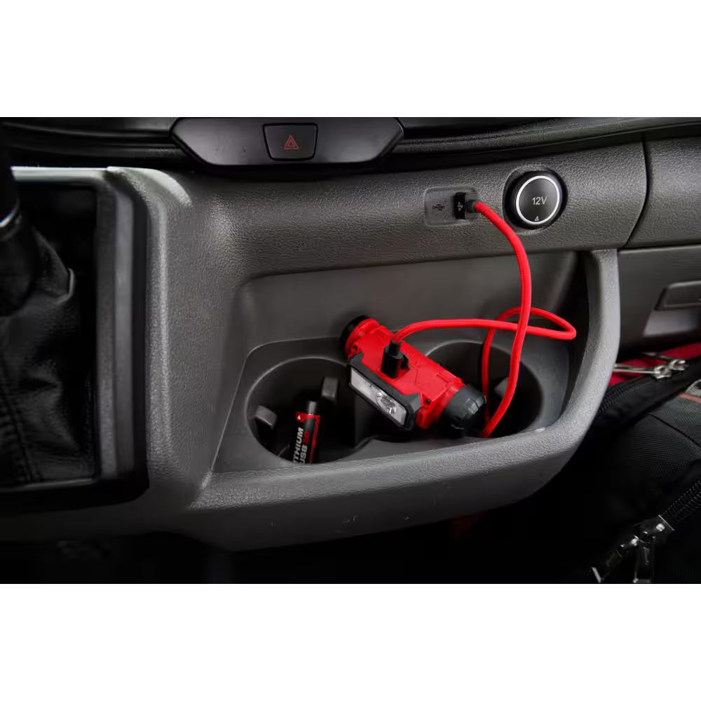 600 Lumens LED REDLITHIUM Hard Hat Headlamp (2-Pack)