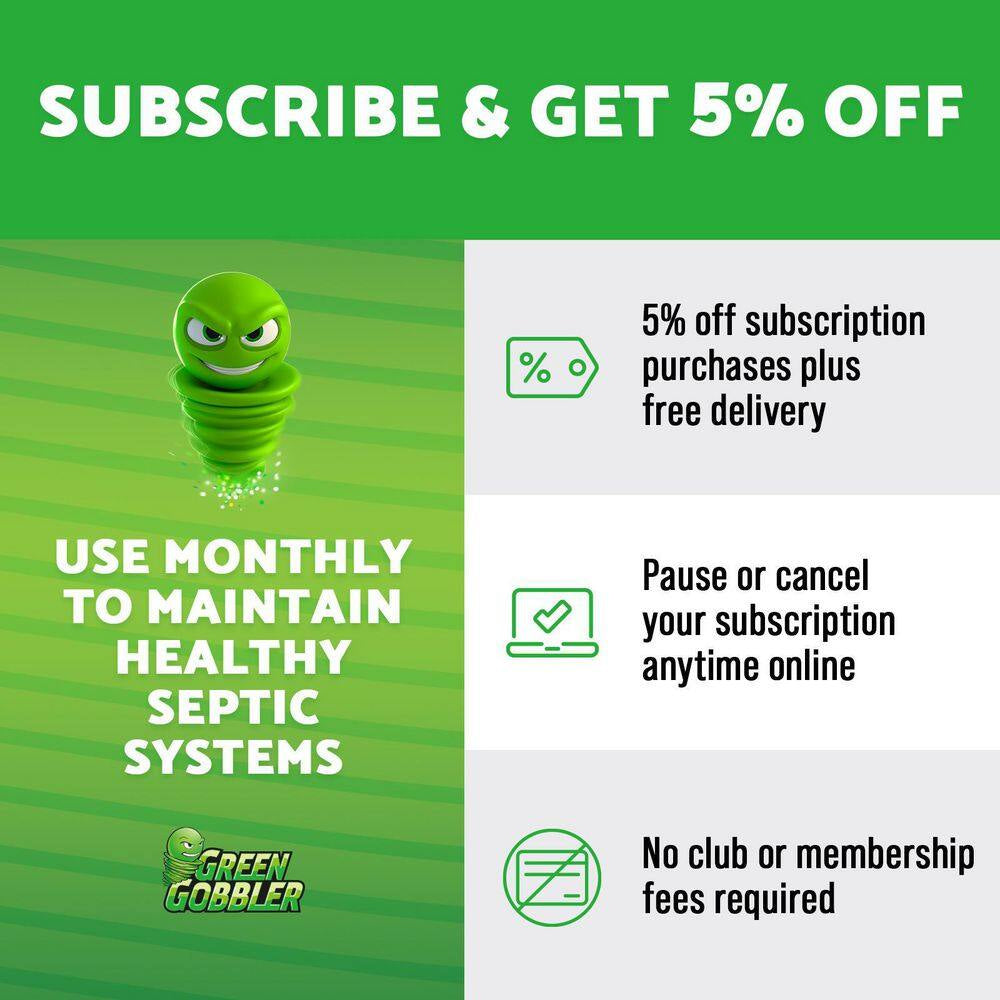 Septic Tank Treatment Pods (2 Pack)