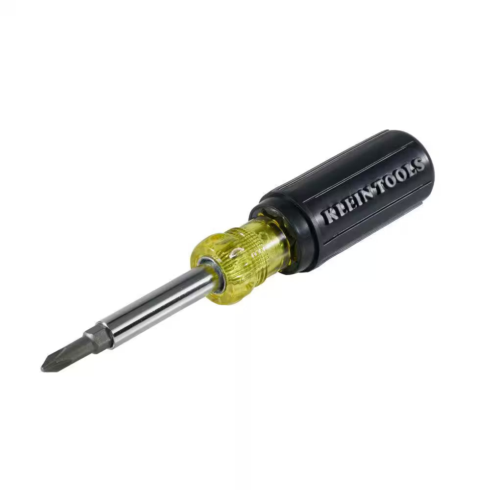 5-In-1 Screwdriver/Nut Driver- Cushion Grip Handle