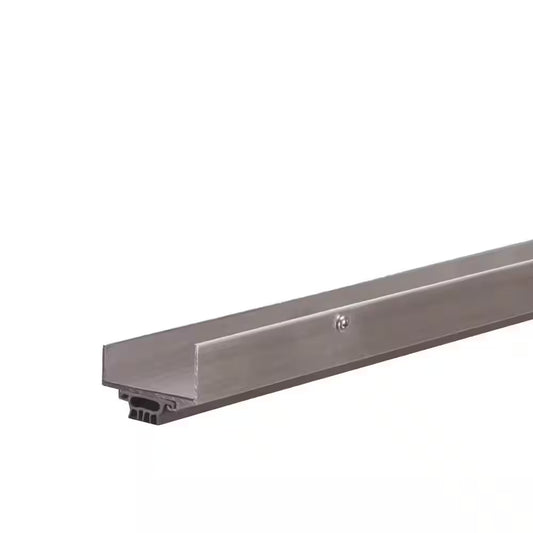 36 In. Silver Aluminum U-Shape Screw-On under Door Seal