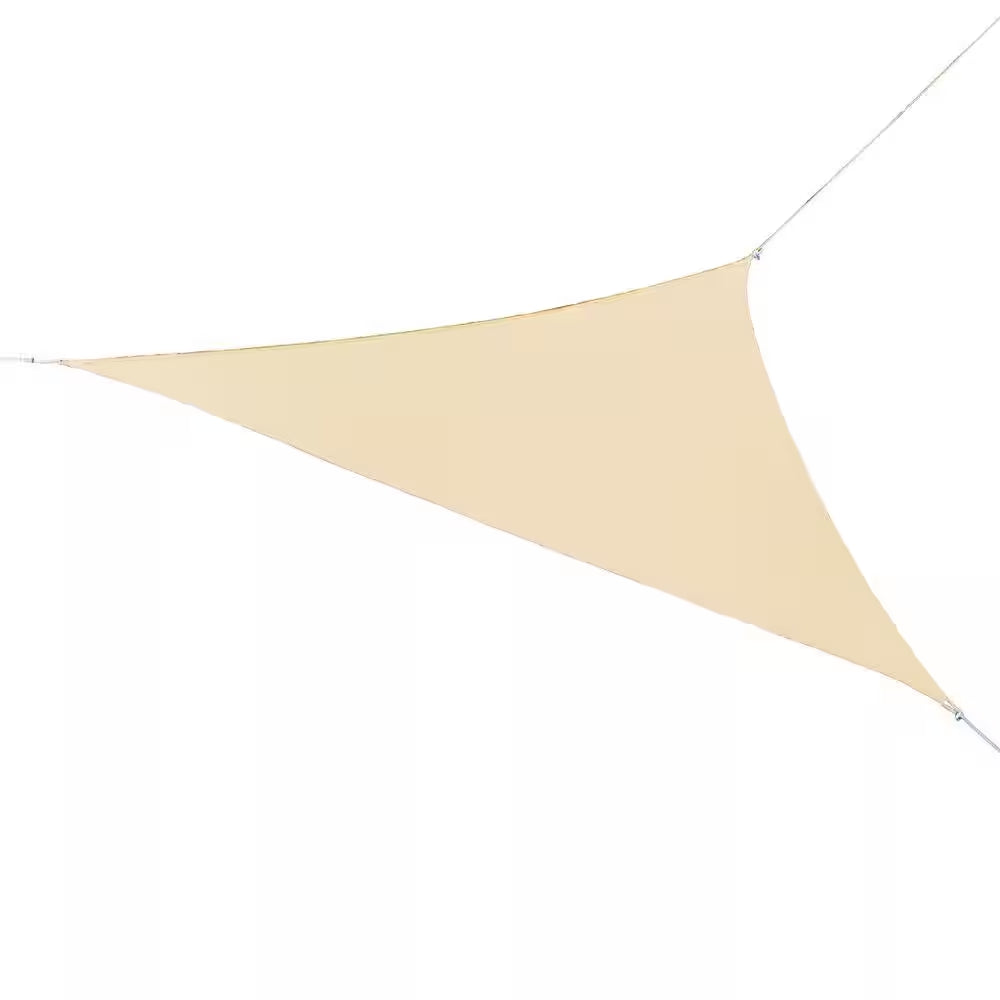 11 Ft. 10 In. X 11 Ft. 10 In. Pebble Triangle Shade Sail