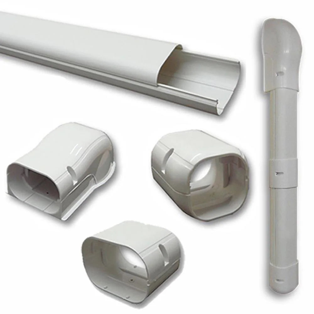 Hide-A-Line 3-In W X 7.5-In H Central Air Conditioners Cover