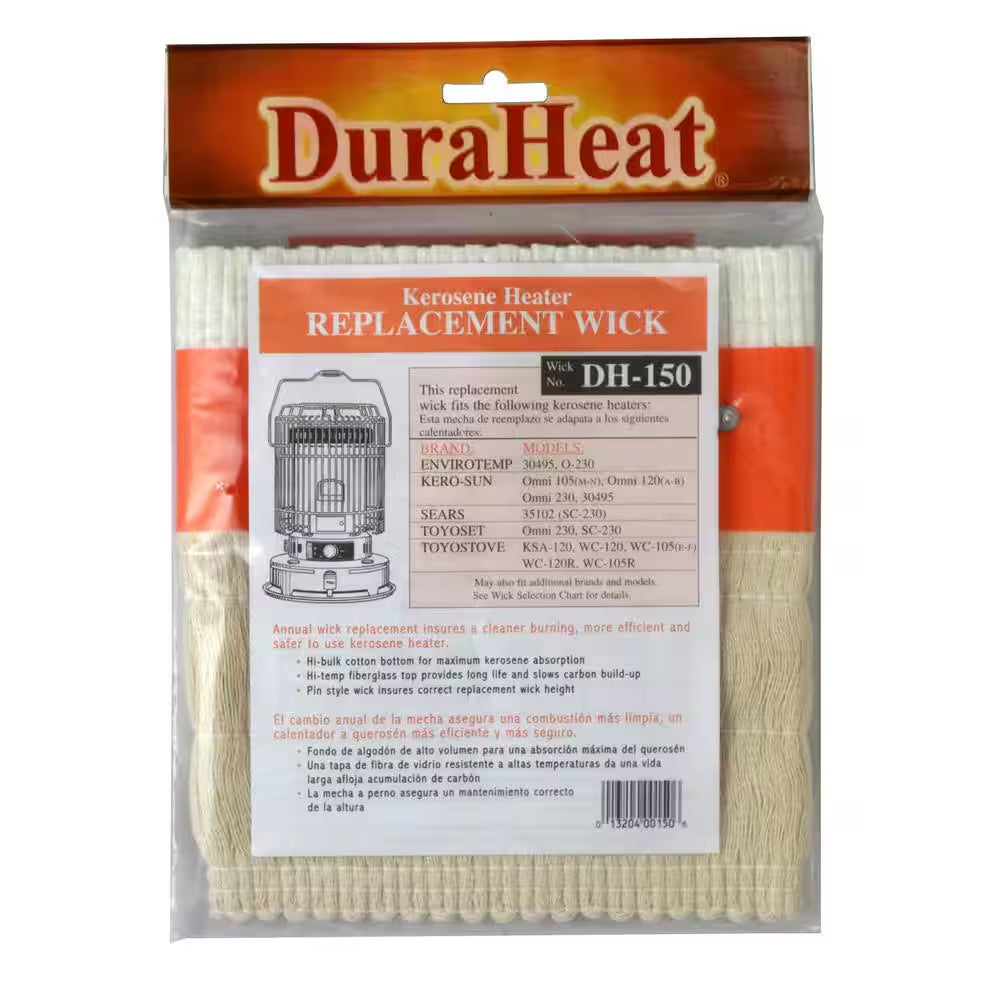 Kerosene Heater Replacement Wick for Kerosun O105 (M,N), O120 (A,B), O230, Envirotemp 30495, O-230 and Others