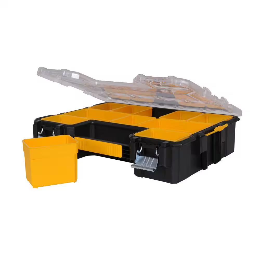 Plastic 10-Compartment Deep Pro Small Parts Organizer