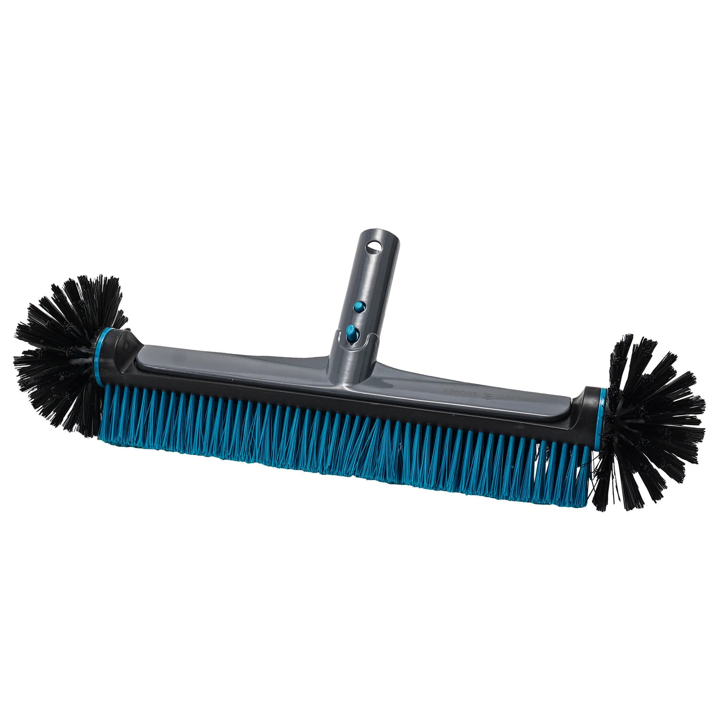 18-In Plastic Wall Brush Pool Brush Safe for Concrete Surfaces Safe for Vinyl Surfaces Safe for Plaster Surfaces