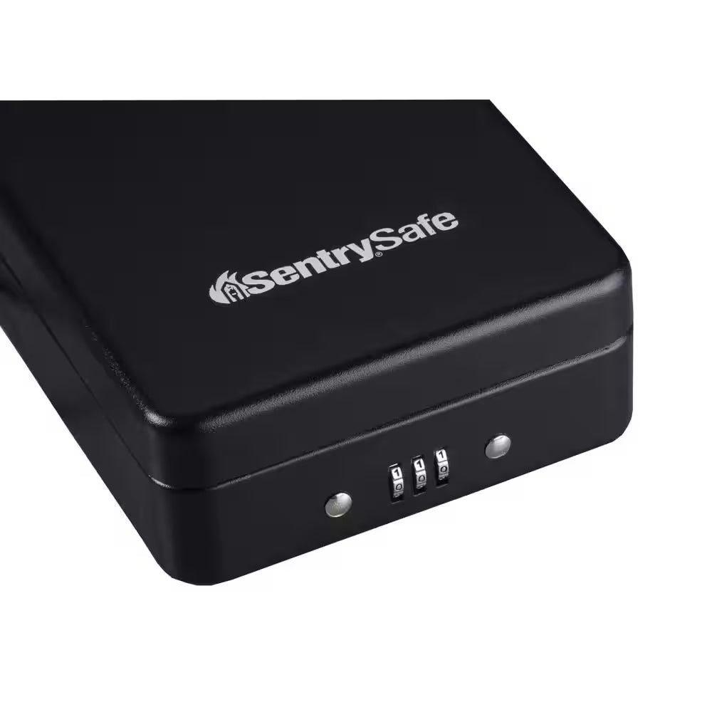 0.05 Cu. Ft. Portable Safe Box with Combination Lock