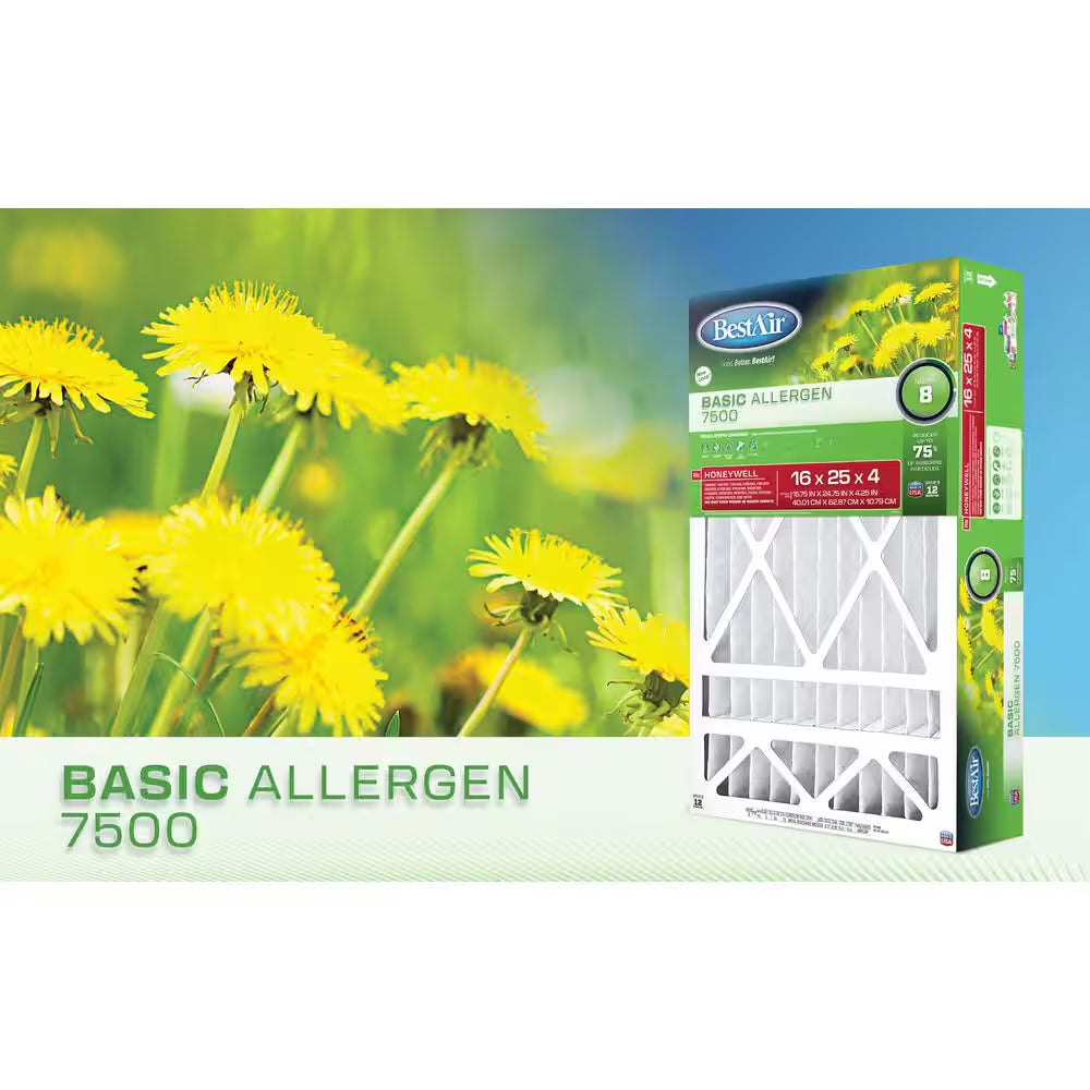 16 X 25 X 4 Honeywell FPR 4 Air Cleaner Filter