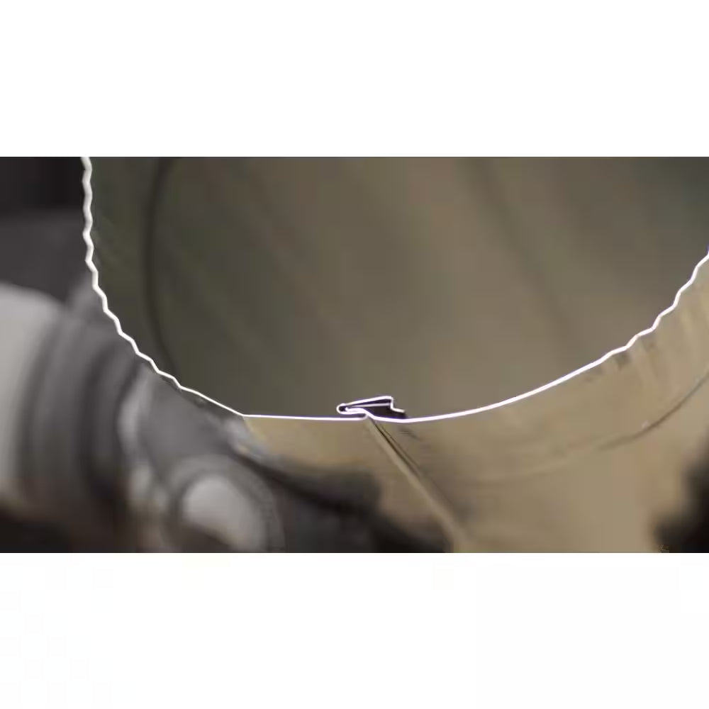 14 In. X 5 Ft. round Metal Duct Pipe