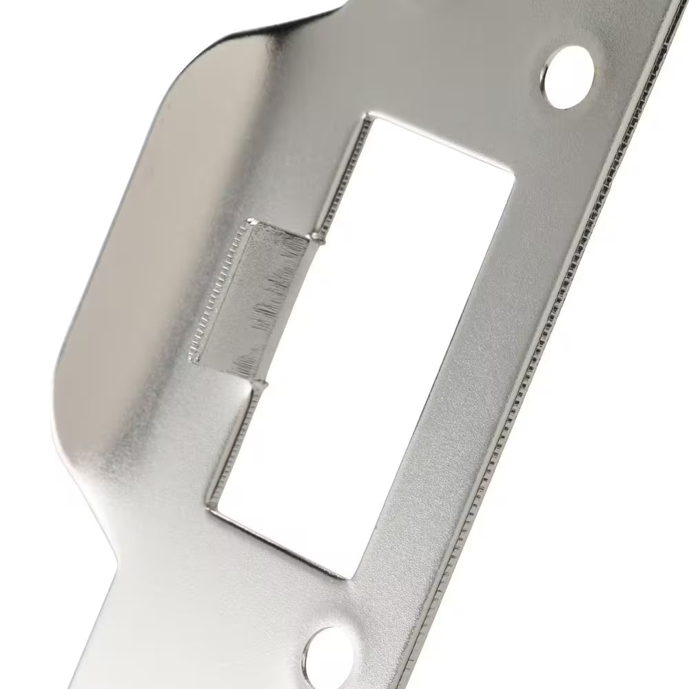 Satin Nickel Security Latch Strike