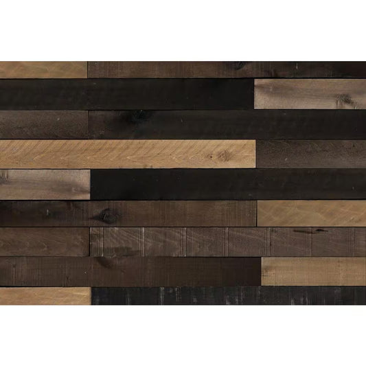 1/2 In. X 4 In. X 4 Ft. Weathered Hardwood Board (8-Piece)