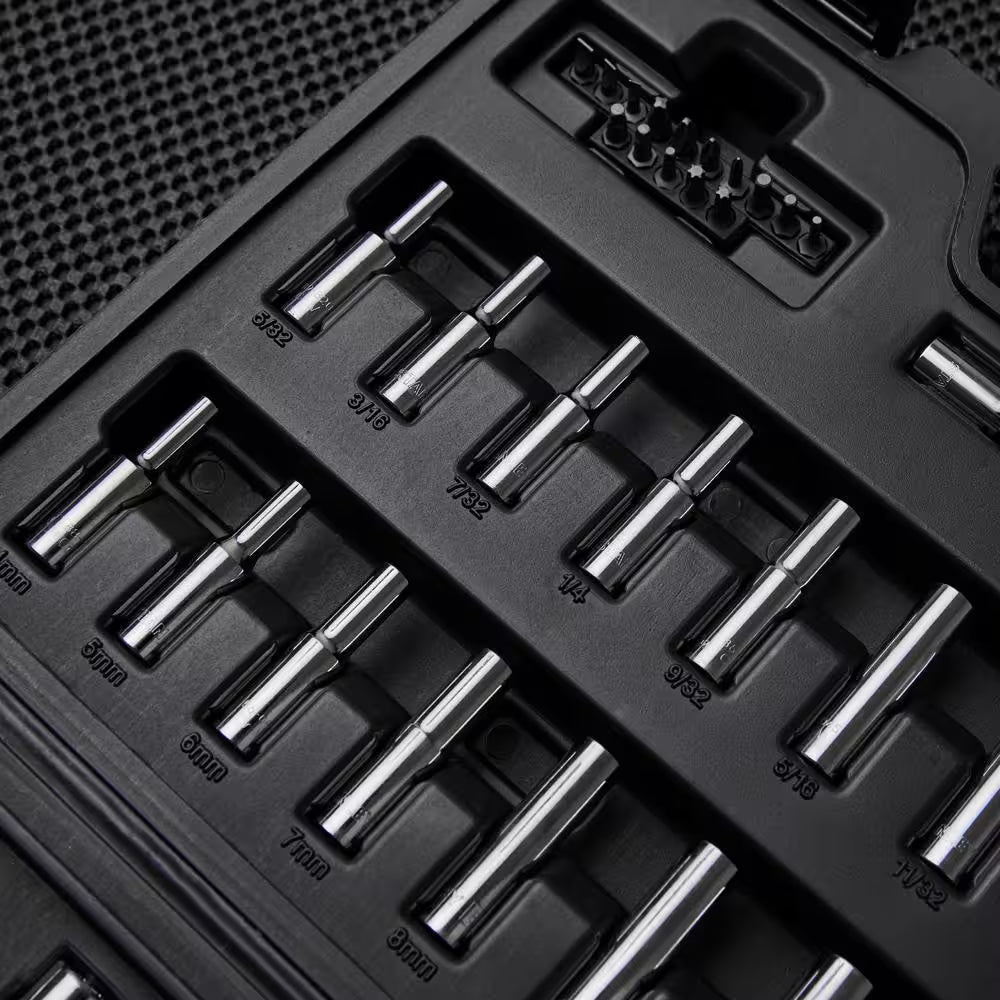 1/4 In. and 3/8 In. Socket Set (85-Piece)