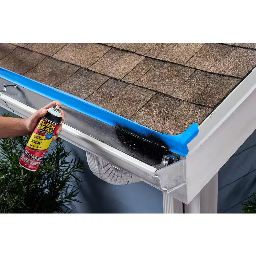 Flex Seal Black 14 Oz. Aerosol Liquid Rubber Sealant Coating Spray Paint