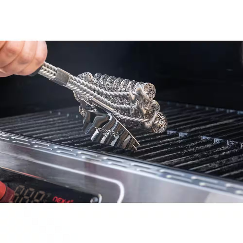 Bristle Free Grill Brush and Scraper Grill Accessory