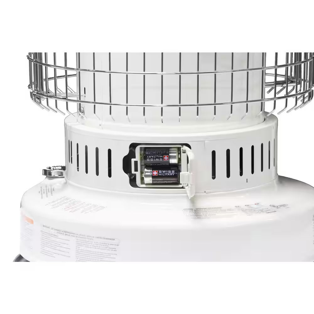 Portable Convection Kerosene Heater Provides 23,800 Btu'S of Warmth