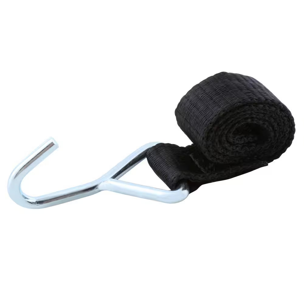 30 In. Easyhook Ratchet TITE Anchor Kit (4-Piece) with Sturdy Webbing, Cast Steel Anchors, and Quick-Attach Drill Guide
