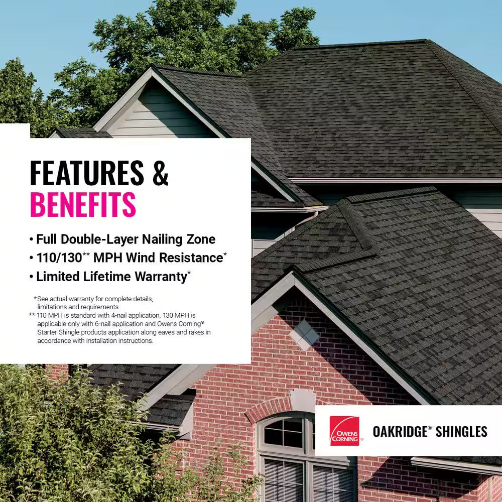 Oakridge Desert Tan Laminate Architectural Roofing Shingles (32.8 Sq. Ft. per Bundle)