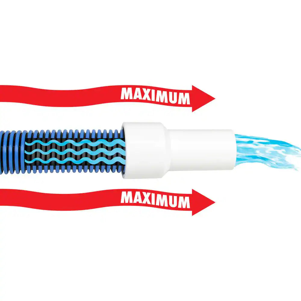 Classic Collection 45 Ft. X 1-1/2 In. Swimming Pool Vacuum Hose for Inground Pool