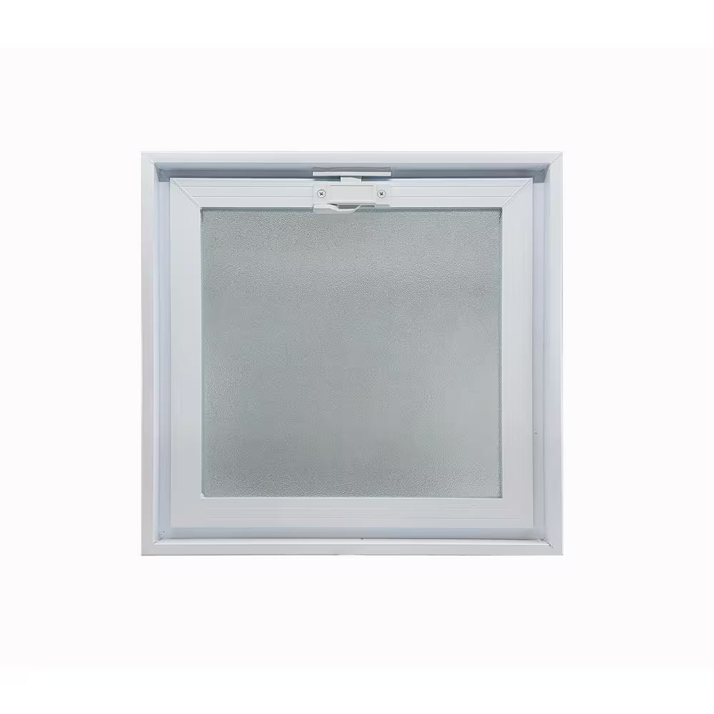 3 In. Thick Series 16 In. X 16 In. X 3 In. Hopper Vent for Glass Block Windows (Actual 15.5 In. X 15.5 In. X 3.12 In. )