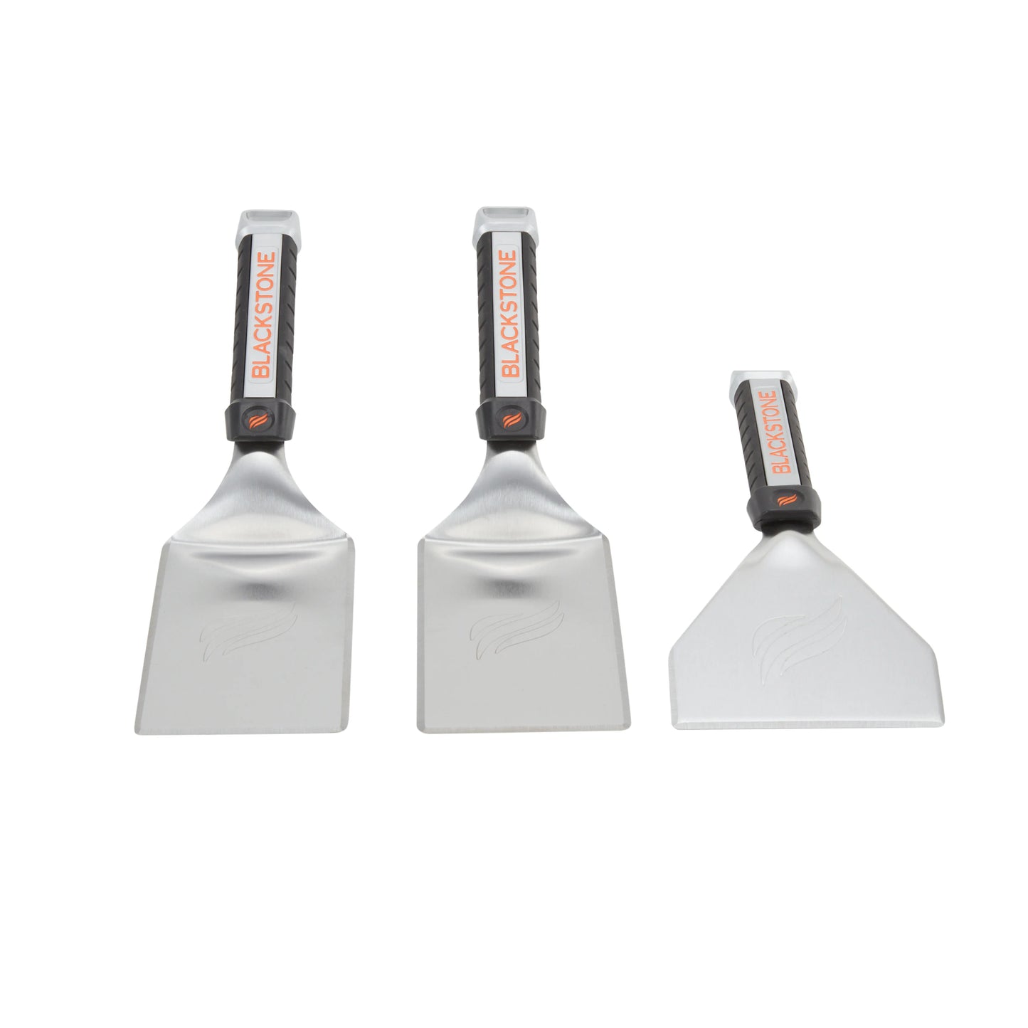 Culinary Spatulas and Scraper Toolkit 3 -Piece Stainless Steel Spatula