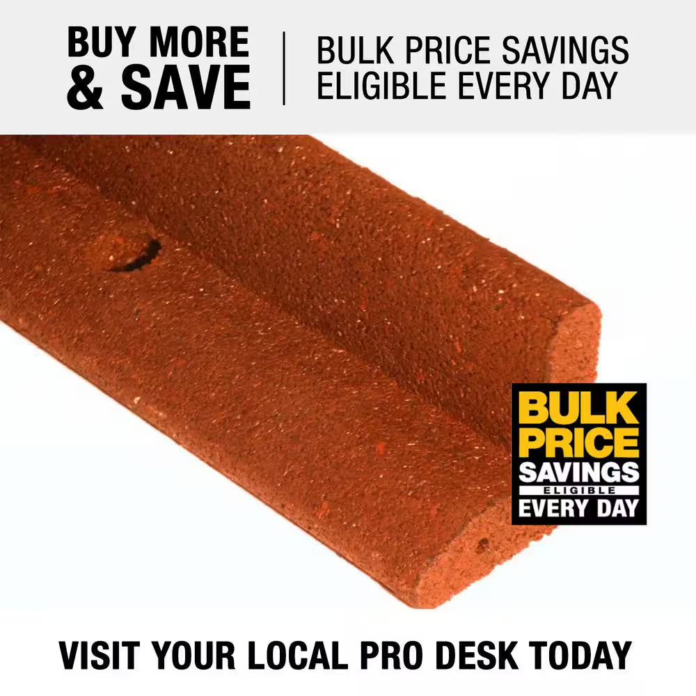 Ecoborder 4 Ft. Red Rubber Landscape Edging (6-Pack)